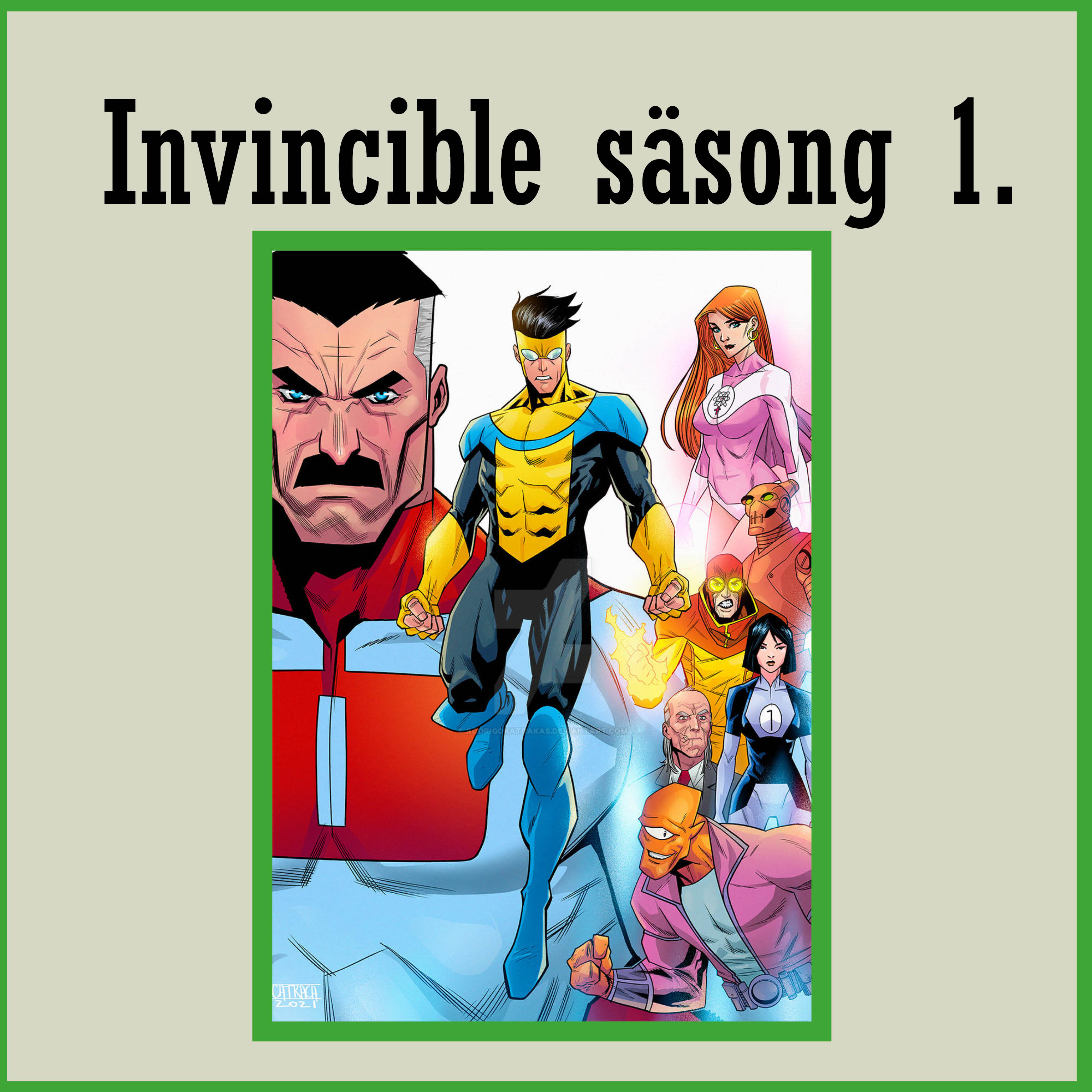 Invincible säsong 1.