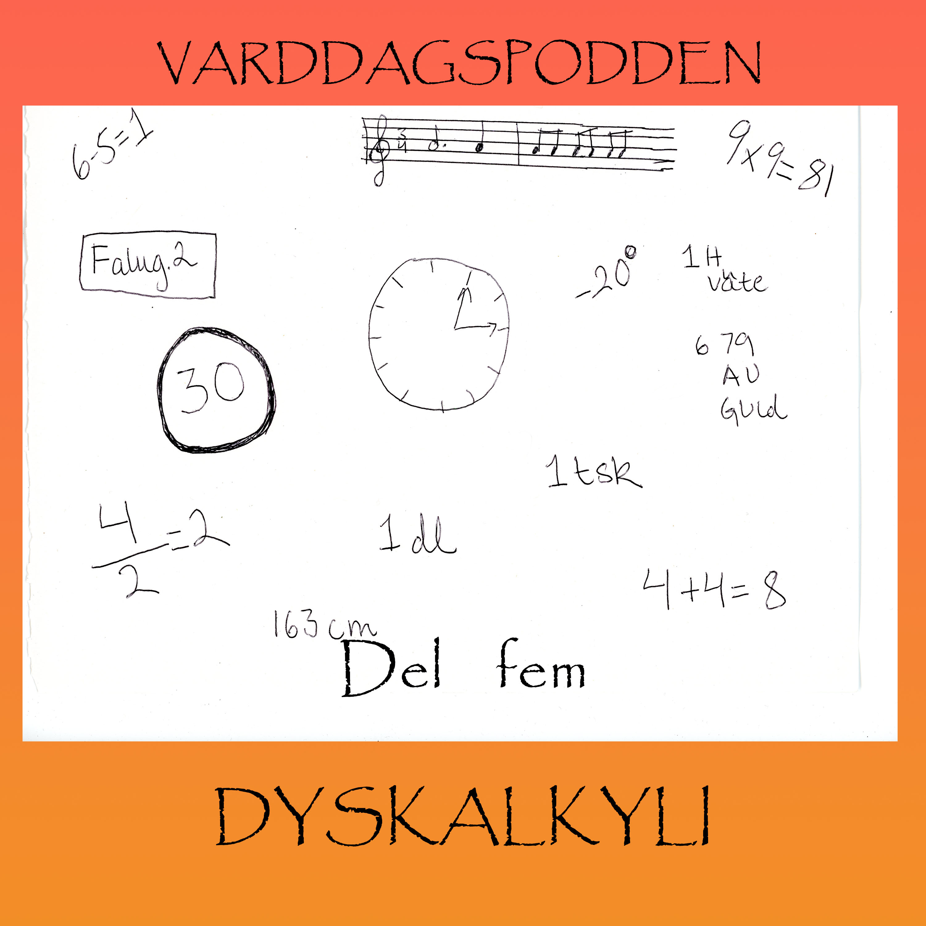Vardagspodden Del 5: Dyskalkyli.