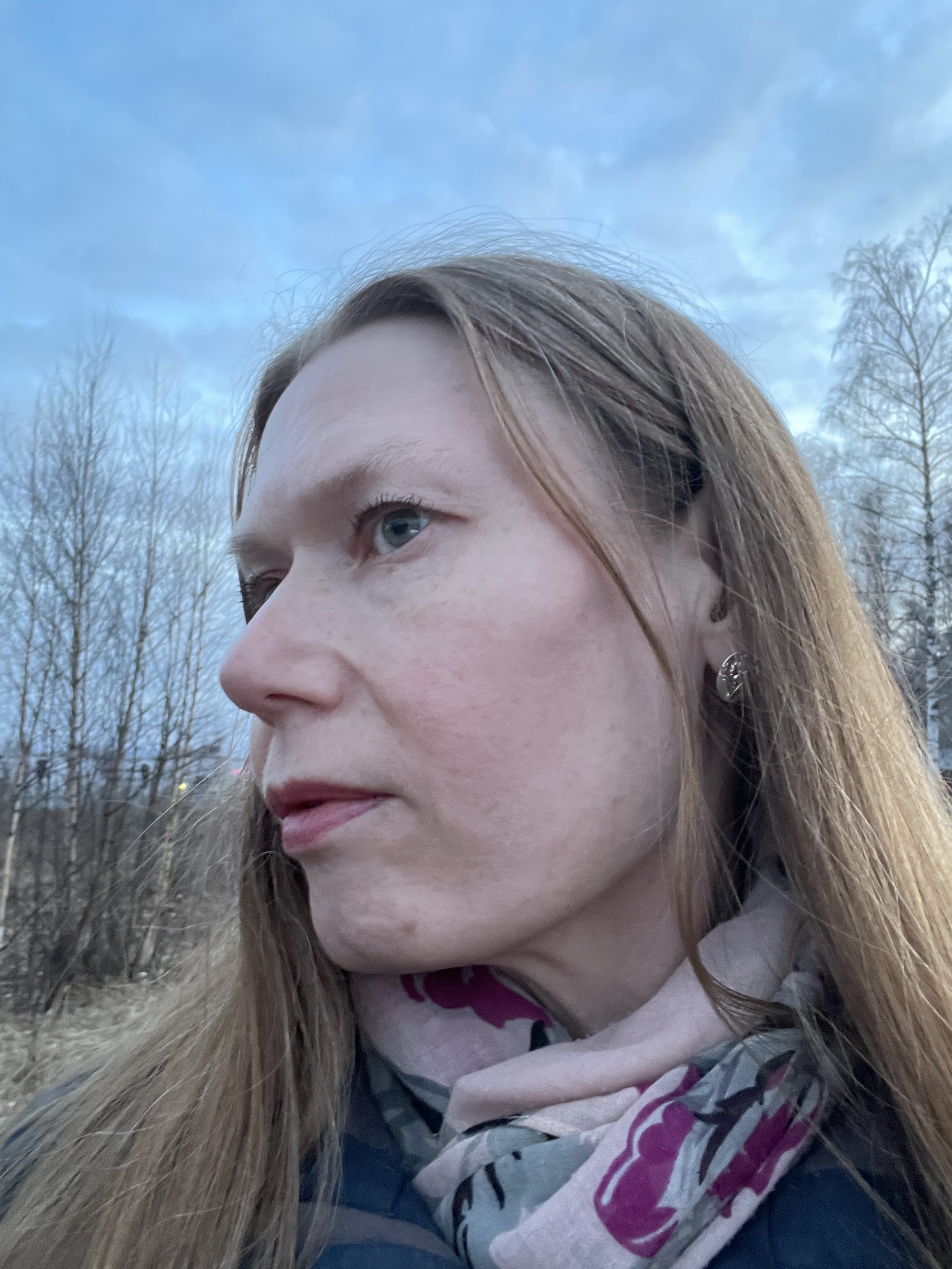 Veckans tema: Selfies i kvällsljus.